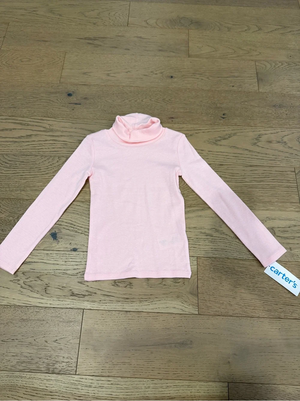 Carter’s Girls Pink Turtleneck Long Sleeve Shirt Size 4T NWT
